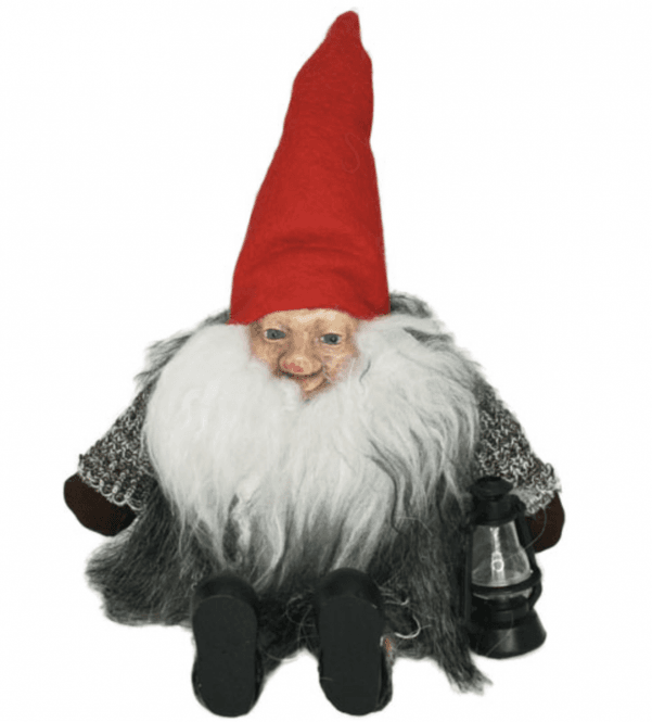 Hovedbilde Nissekone el mann, sittende