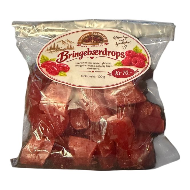 Hovedbilde Bringebærdrops