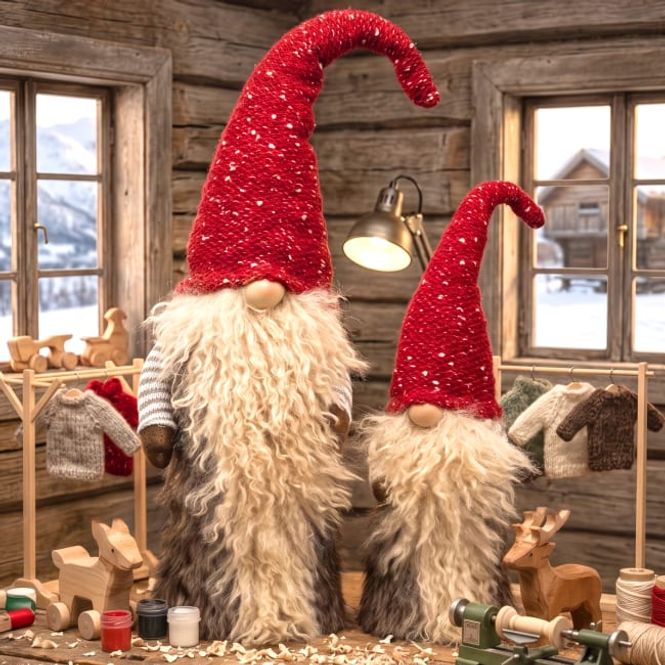 Hovedbilde Nisse med stripete armer