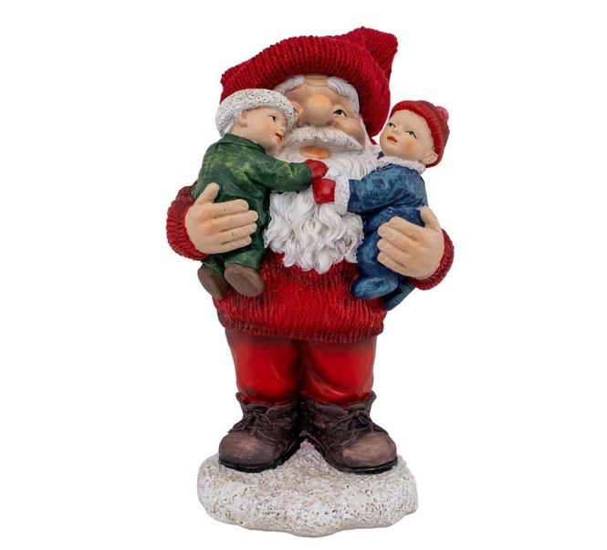 Hovedbilde Nisse med barn i favnen