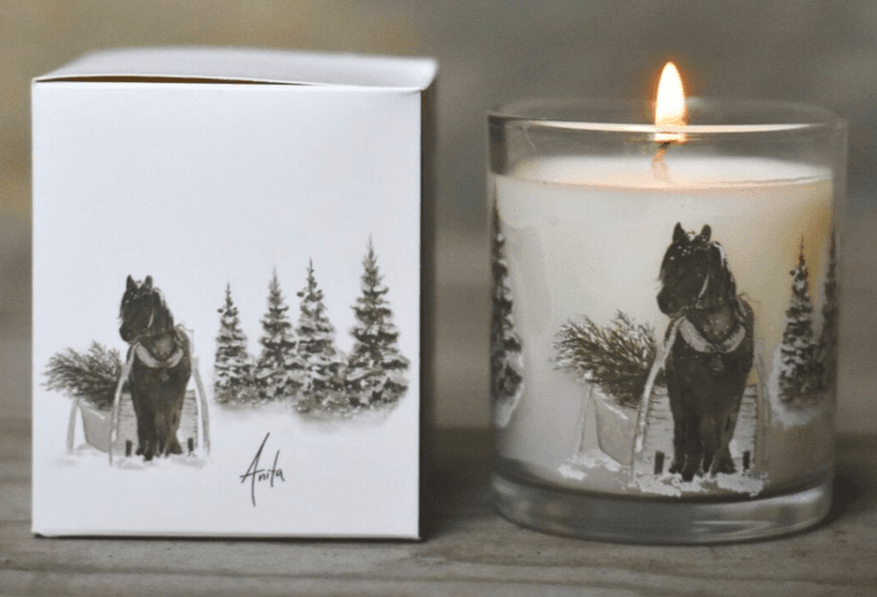Duftlys i gaveeske - Hygge - Jul Nostalgi