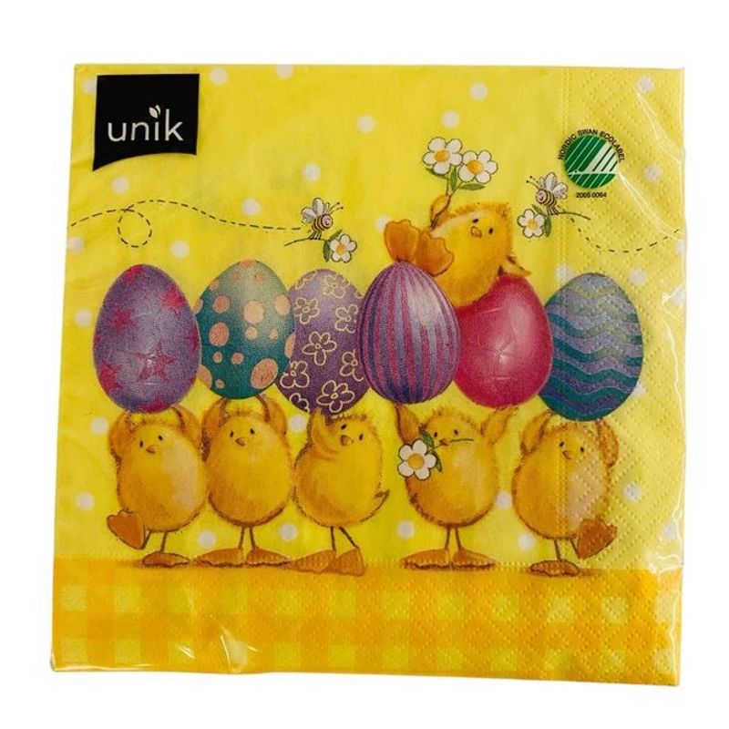 Påskekyllinger og egg